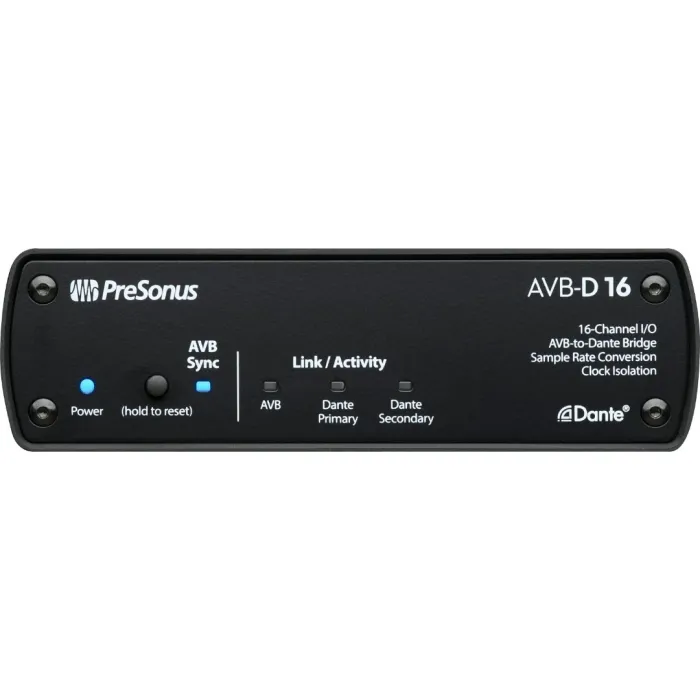 AVB-D16 / Dante Network Switch/Bridge - 2