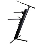 AX-48 Pro Plus Apex Column Keyboard Stand w/ Mic Boom - 1