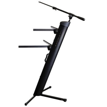 AX-48 Pro Plus Apex Column Keyboard Stand w/ Mic Boom - Ultimate Support