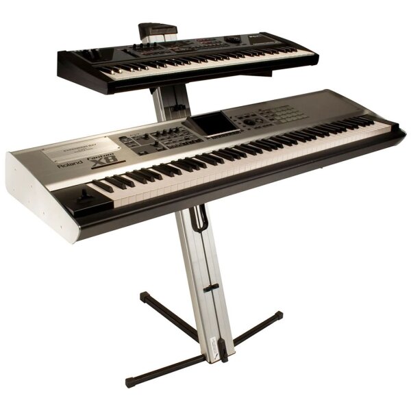 AX-48 Pro S Apex Column Keyboard Stand - Silver - 6