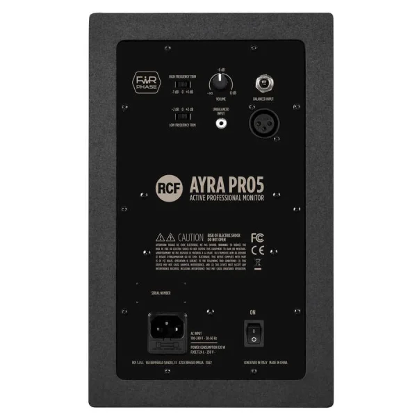 AYRA PRO5 Aktif 2 Yönlü Profesyonel Stüdyo Monitör Hoparlörü (TEK) - 4