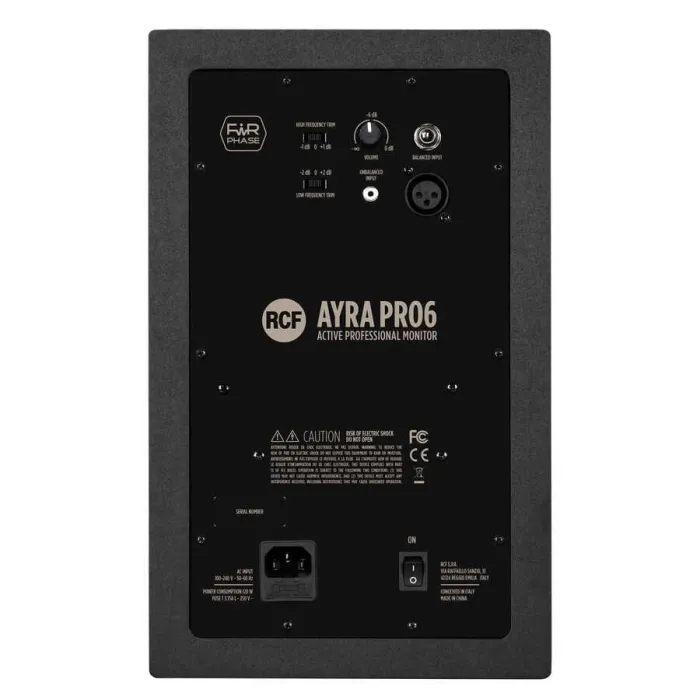 AYRA PRO6 Aktif 2 Yönlü Profesyonel Stüdyo Monitör Hoparlörü (TEK) - 4