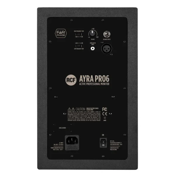 AYRA PRO6 Aktif 2 Yönlü Profesyonel Stüdyo Monitör Hoparlörü (TEK) - 4