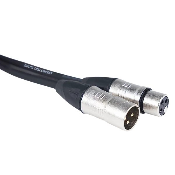 XLR Erkek - XLR Dişi Mikrofon Kablosu | Backline Serisi 4,57 m (15 ft) | GCWB-XLR-15 - 4