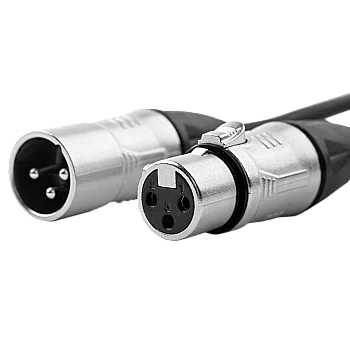 XLR Erkek - XLR Dişi Mikrofon Kablosu | Backline Serisi 4,57 m (15 ft) | GCWB-XLR-15 - 8