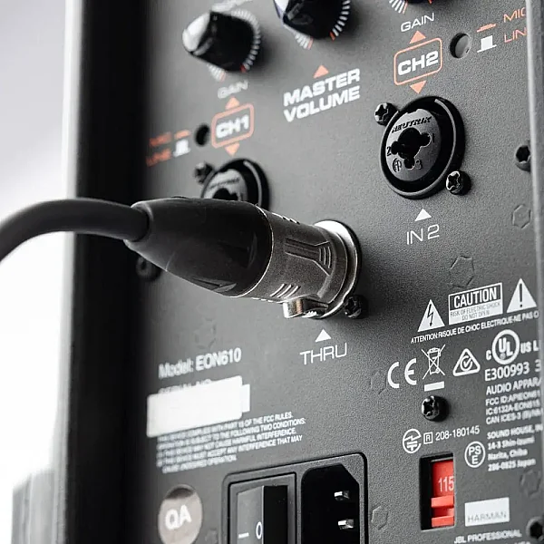 XLR Erkek - XLR Dişi Mikrofon Kablosu | Backline Serisi 4,57 m (15 ft) | GCWB-XLR-15 - 11