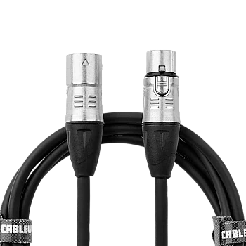 XLR Erkek - XLR Dişi Mikrofon Kablosu | Backline Serisi 4,57 m (15 ft) | GCWB-XLR-15 - 12