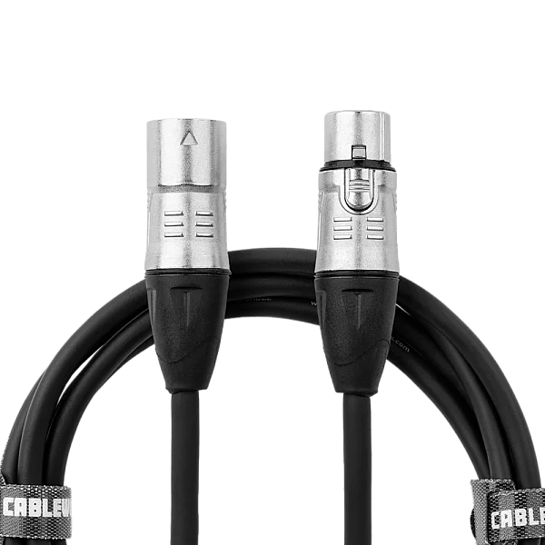 XLR Erkek - XLR Dişi Mikrofon Kablosu | Backline Serisi 4,57 m (15 ft) | GCWB-XLR-15 - 12