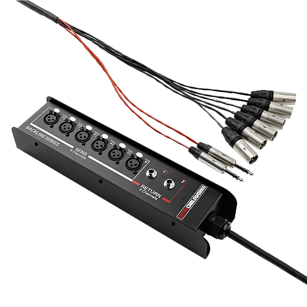 Drop Snake Multicore Kablo | 6 Kanal + 2 Dönüş, 9,14 m (30 ft) | GCWB-DS6X2-30 - 2