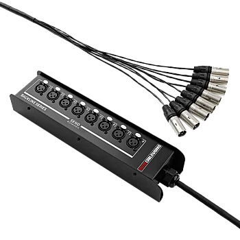 Drop Snake Multicore Kablo | 8 Kanal, 7,62 m (25 ft) | GCWB-DS8X0-25 - 2