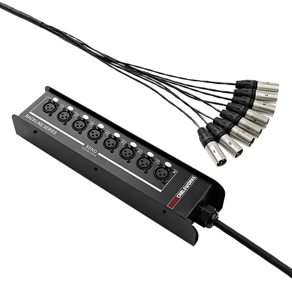 Drop Snake Multicore Kablo | 8 Kanal, 7,62 m (25 ft) | GCWB-DS8X0-25 - 2