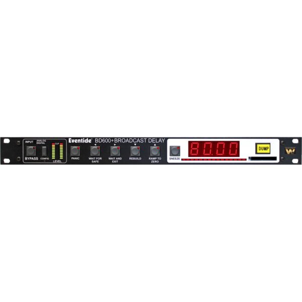 BD600W+ Broadcast Profanity Delay with WheatNet-IP - 1