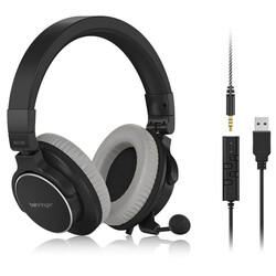 BH470U USB Bağlantılı Mikrofonlu Stereo Kulaklık - Behringer
