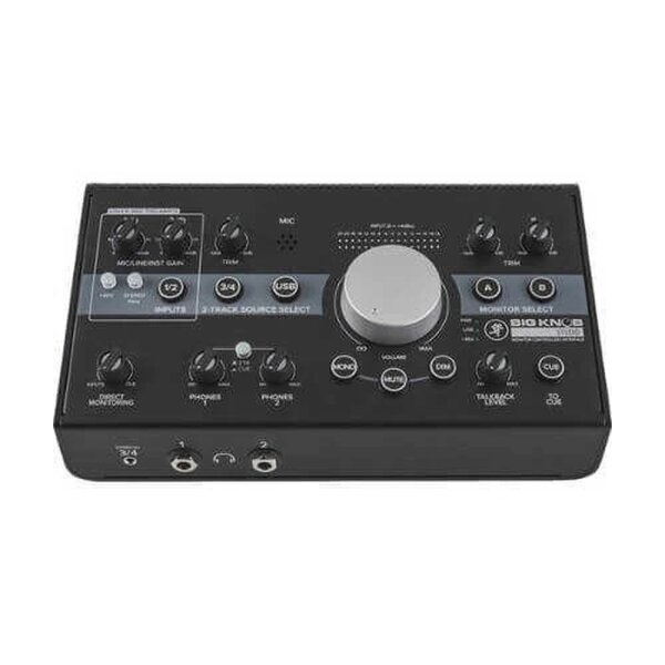 Big Knob Studio Ses Kartı ve Stüdyo Monitör Kontrol Ünitesi - 1