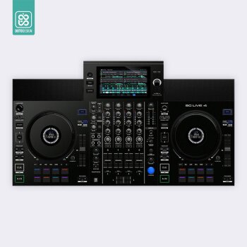 Skin Denon SC Live 4 Controller - Koruyucu Kaplama - Siyah - Doto Design