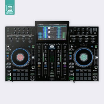 Skin Denon Prime 4 Controller - Koruyucu Kaplama - Siyah - Doto Design