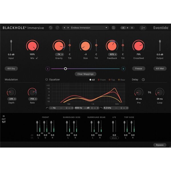 Blackhole Immersive Reverb Plug-in - Eventide Audio