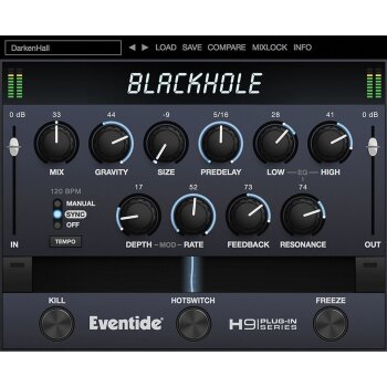 Blackhole Reverb Plug-in - Eventide Audio