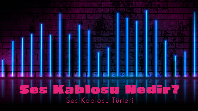 Ses Kablosu Nedir? Ses Kablosu Türleri