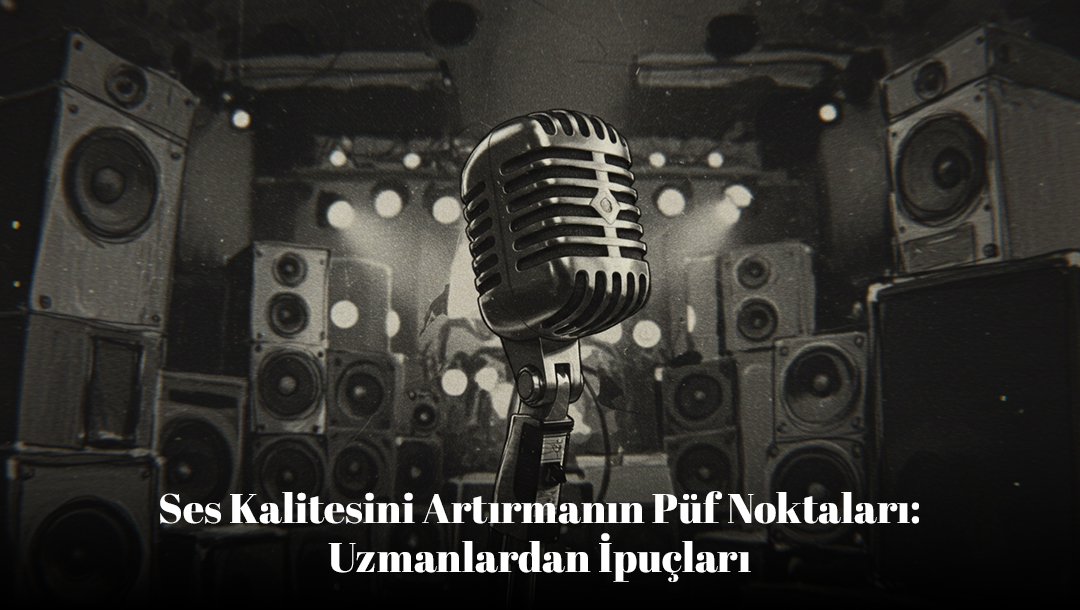 Ses Kalitesini Artırmanın Püf Noktaları: Uzmanlardan İpuçları