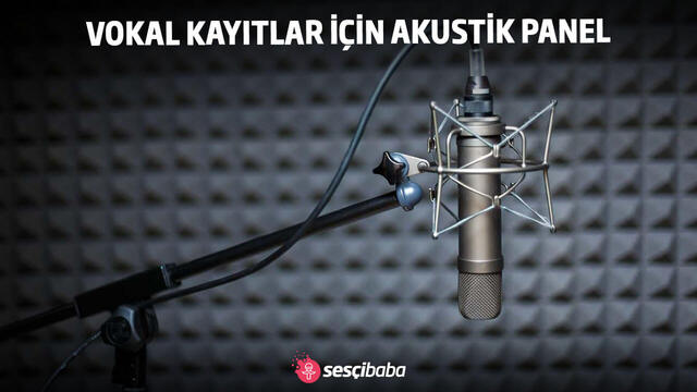 Vokal Kayıtlar İçin Akustik Panel
