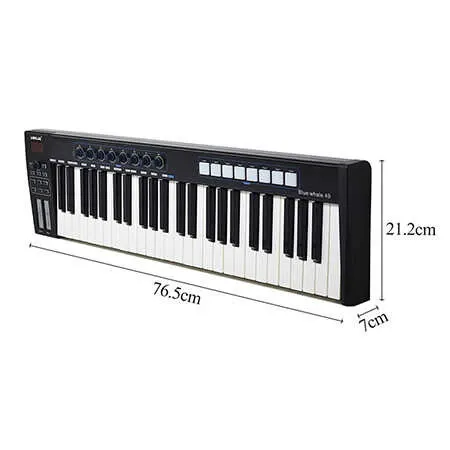 Blue Whale 49 Tuş Midi Klavye - 4