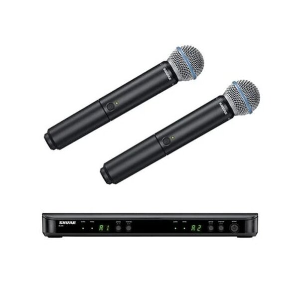 BLX288E-B58 Dual Wireless Mikrofon - Shure