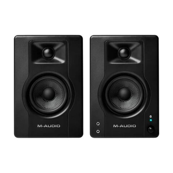 BX3 BT - Bluetooth 5.0 | 2 x 25 Watt Bluethooth 5.0 bağlantılı Masaüstü Monitör (Çift) - M-Audio
