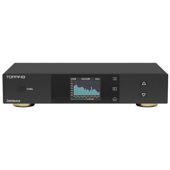 CENTAURUS Fully Balance High Performance R2R DAC | Black - Topping Audio