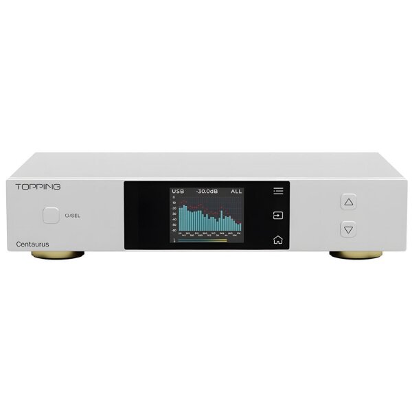CENTAURUS Fully Balance High Performance R2R DAC | Silver - Topping Audio