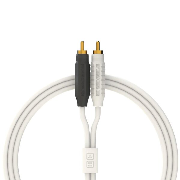 Chroma Cables Audio RCA to RCA Cable 2mt | White - DJ TechTools