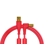 Chroma Cables USB-A to B - 1.5mt | Right Angled Red - DJ TechTools
