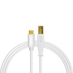 Chroma Cables USB-C to B - 1.5mt | White - DJ TechTools