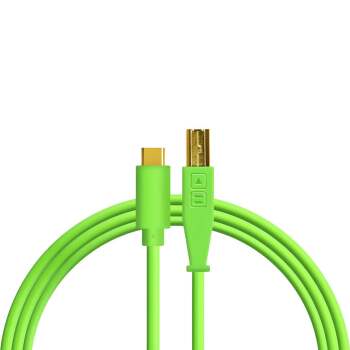 Chroma Cables USB-C to B - 2mt | Green - DJ TechTools