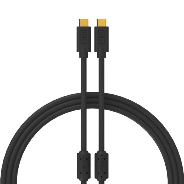 Chroma Cables USB-C to C - 1mt | Black - DJ TechTools
