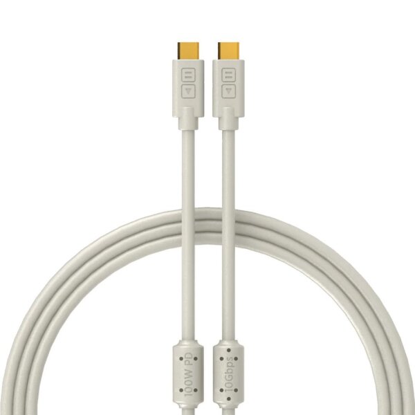 Chroma Cables USB-C to C - 1mt | White - DJ TechTools