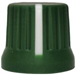 Chroma Caps Dark Fatty Knob | Dark Green - DJ TechTools