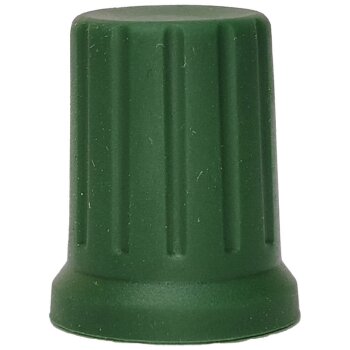 Chroma Caps Dark Thin Encoder | Dark Green - DJ TechTools