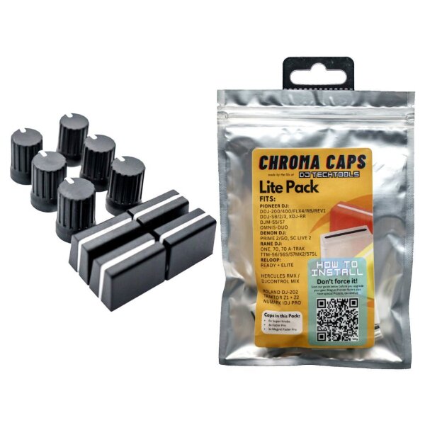 Chroma Caps Lite Pack (Black) - DJ TechTools