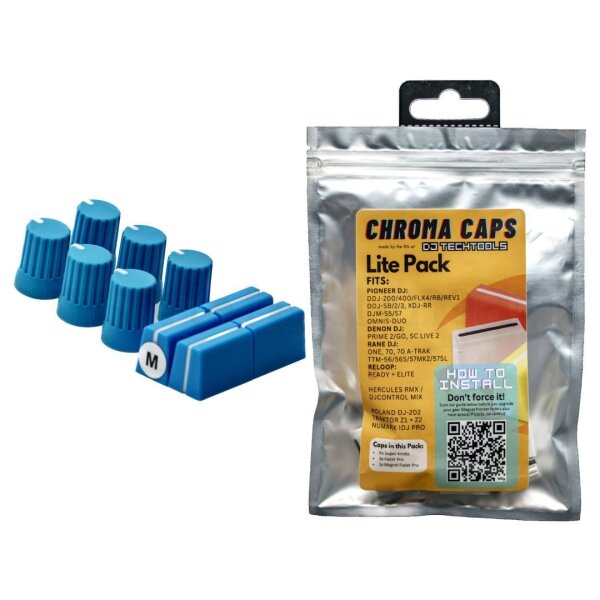 Chroma Caps Lite Pack (Blue) - DJ TechTools