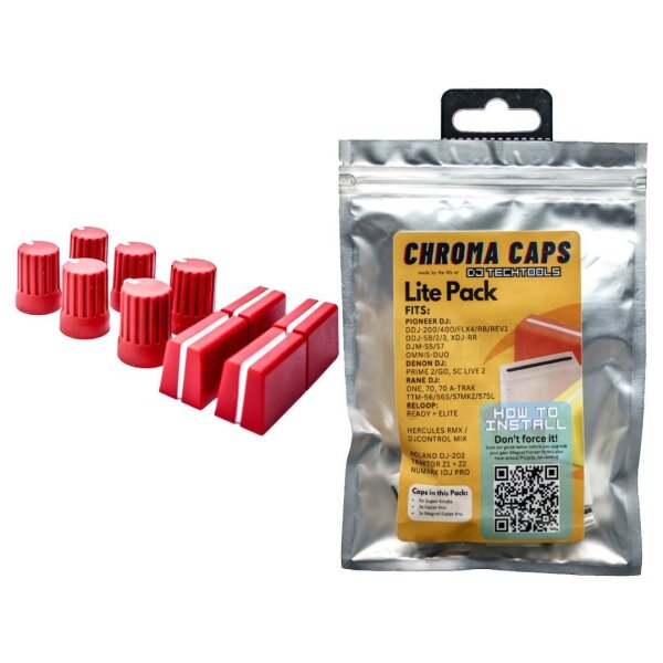 Chroma Caps Lite Pack (Red) - DJ TechTools