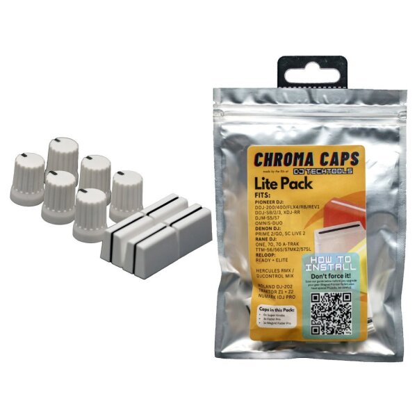 Chroma Caps Lite Pack (White) - DJ TechTools