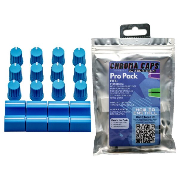 Chroma Caps Pro Pack (Blue) - DJ TechTools
