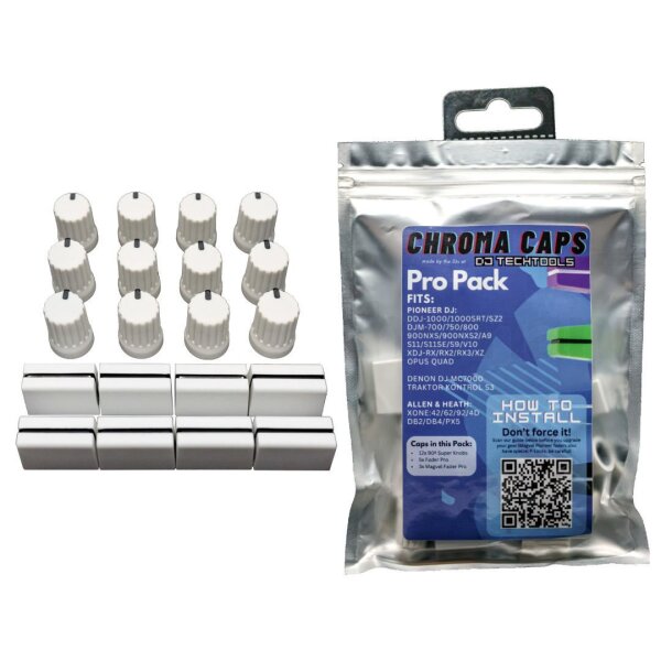 Chroma Caps Pro Pack (White) - DJ TechTools