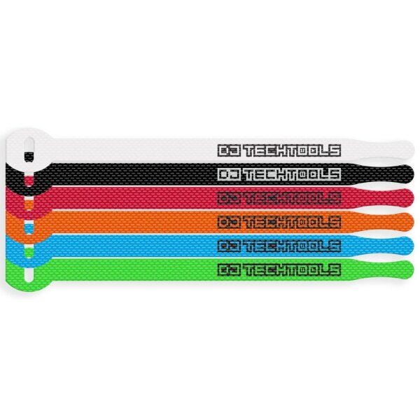 Chroma Ties (20 Pack) - DJ TechTools