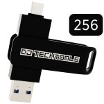 Chroma USB Drive for DJs 256gb | Black - 1