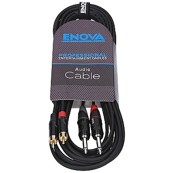 Çift RCA - Çift TS 6.3 mm 3 Metre Kablo - 3