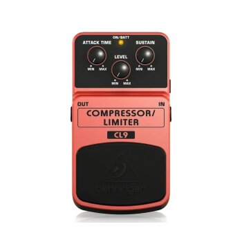 CL9 Classic Compressor/Limiter Effects Pedal - Behringer