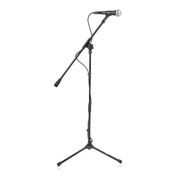 Compact Fixed Boom Mic Stand with Tripod Base | GFW-MIC-1500 - 1