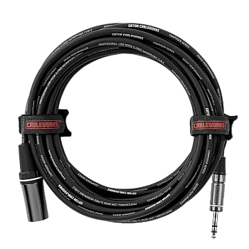 XLR Erkek - 6,35 mm TRS Erkek Kablo | Composer Serisi 3,05 m (10 ft) | GCWC-XLR-10MTRS - Gator Frameworks